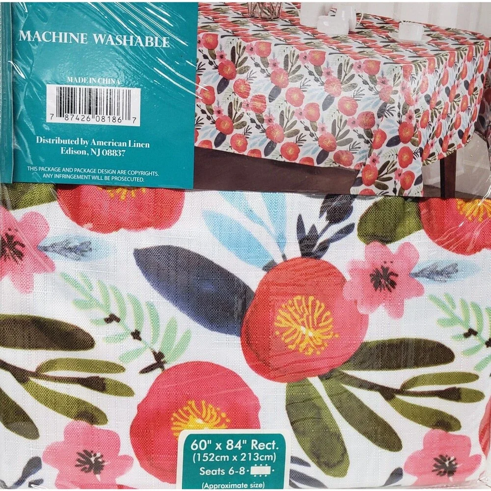 Fabric Linen Tablecloth 60